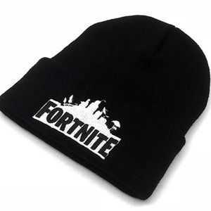 Epic Games Unisex Black Fortnite Beanie NWT